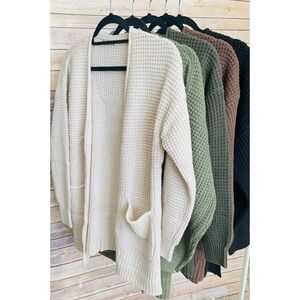 🎉 JUST ARRIVED 🎉 Cozy Knit Open-Front Cardigan